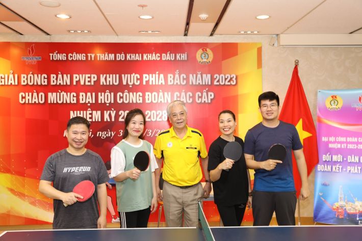 PVEP: Sôi động Giải bóng bàn Khu vực phía Bắc 2023
