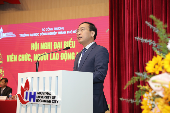 Ông Trần Quang Huy phát biểu chỉ đạo
