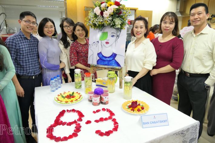 hội thi “Hoa trái bốn mùa” kỷ niệm Ngày Quốc tế Phụ nữ