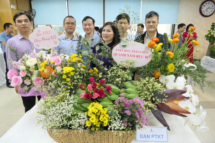 hội thi “Hoa trái bốn mùa” kỷ niệm Ngày Quốc tế Phụ nữ