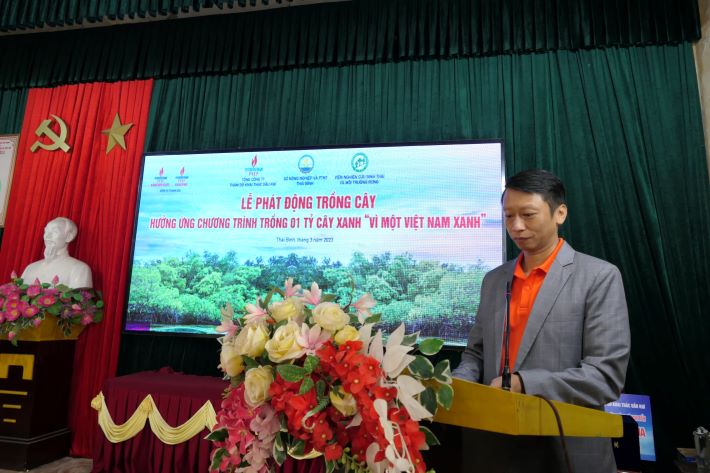 Ông Trần Hồng Nam - Tổng Giám đốc PVEP phát biểu tại chương trình