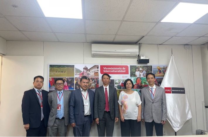 Đoàn công tác PVEP làm việc với Bộ Văn hóa Peru