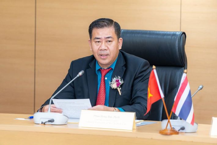 TS Phan Hồng Hải phát biểu tại buổi làm việc