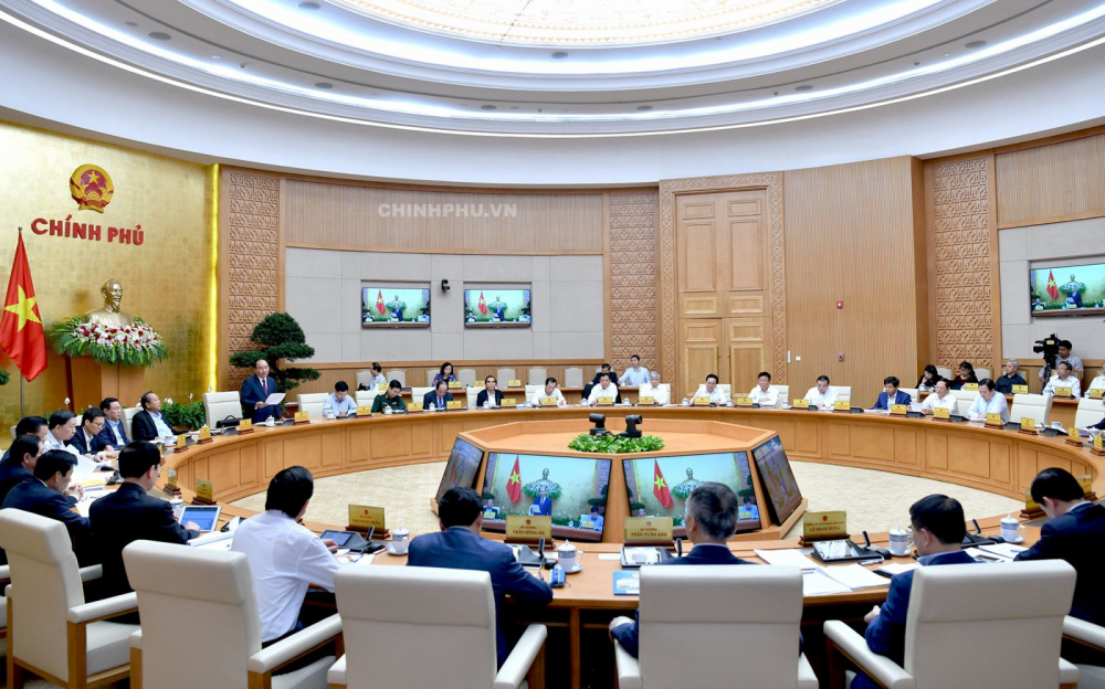 Phiên họp Cwin com đăng nhập tháng 10/2018. Ảnh: VGP/Quang Hiếu