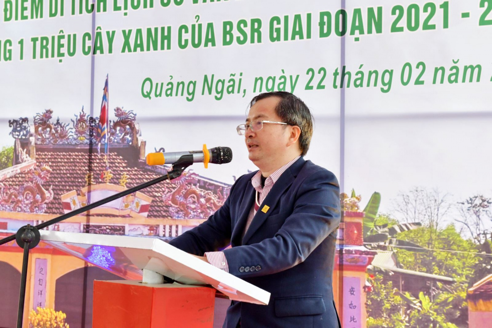 Ảnh: Lãnh đạo Lọc Hoá Dầu Bình Sơn