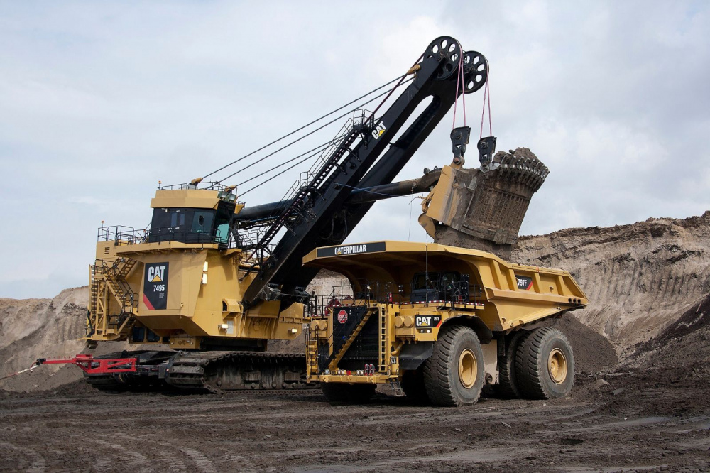 Caterpillar 797F khai thác mỏ