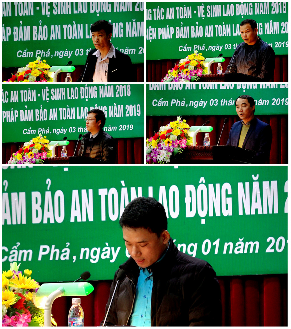 Đại diện các đơn vị tham luận tại Hội nghị