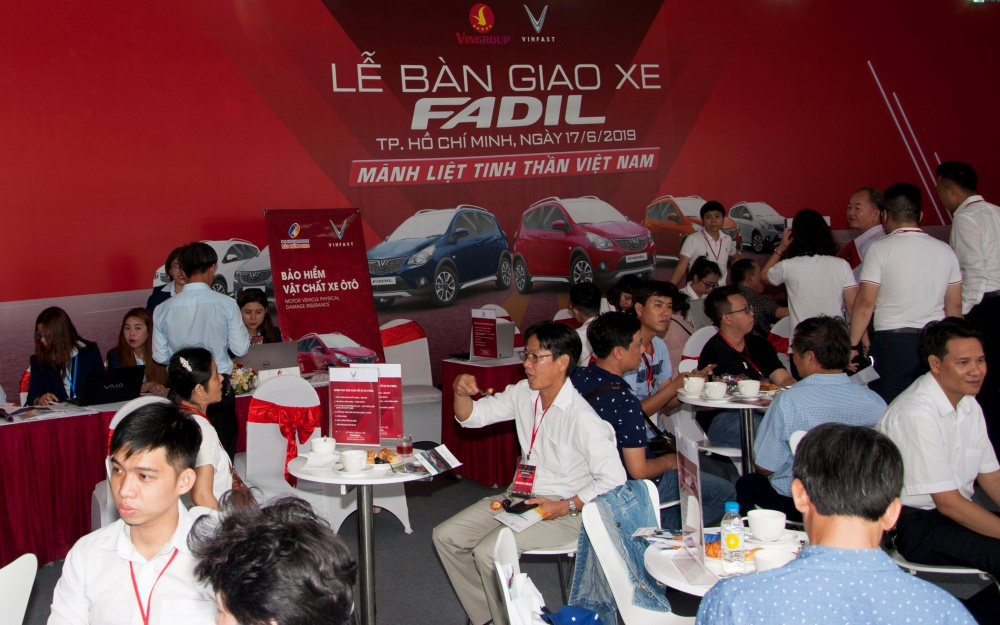 PJICO là đơn vị tư vấn, bán bảo hiểm cho lô xe ô tô đầu tiên của thương hiệu Vinfast thuộc Tập đoàn Vingroup