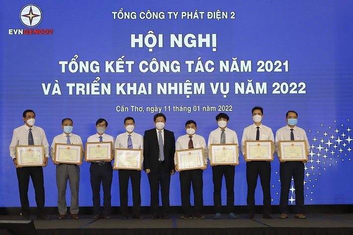 Thủy điện trung sơn nhận danh hiệu từ EVN