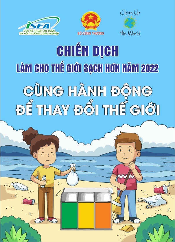 hình ảnh tuyên truyền về Chiến dịch làm cho thế giới sạch hơn