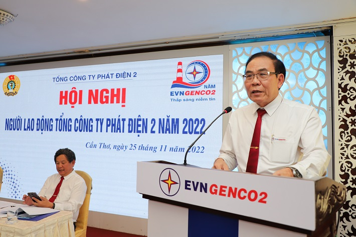 ông Vũ Duy Lăng phát biểu tại Hội nghị