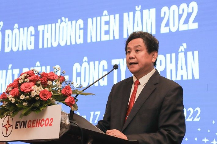 ông Trương Hoàng Vũ phát biểu tại Đại hội