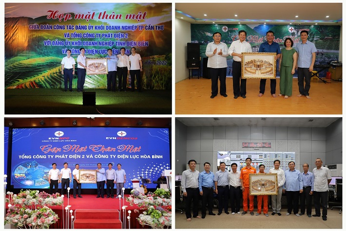 thăm các đơn vị ngành Điện tại Tây Bắc
