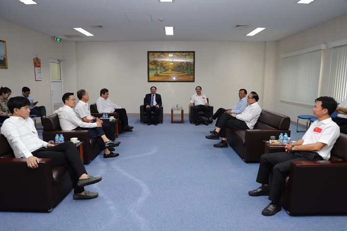 hình ảnh về ngày làm việc đầu năm tại EVNGENCO2
