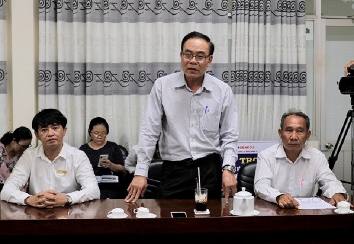 ông Nguyễn Duy Lăng phát biểu