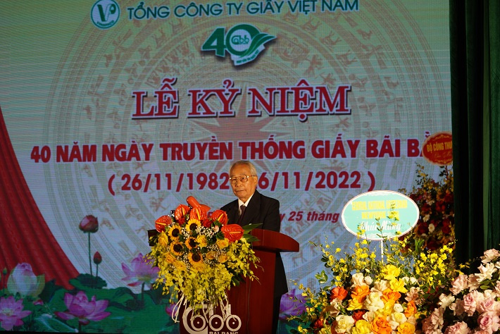 Ông Trần Ngọc Quế phát biểu tại sự kiện
