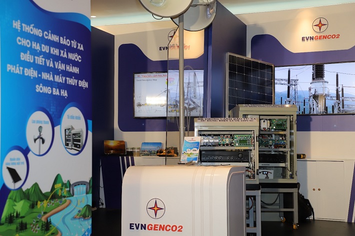 Gian trưng bày sản phẩm của EVNGENCO2