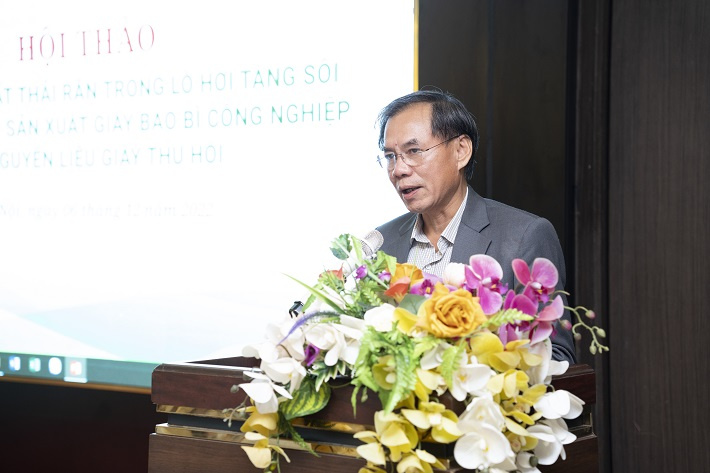 Ông Nguyễn Việt Đức phát biểu tại Hôi thảo Đồng xứ lý chất thải rắn trong lò hơi tầng sôi tại các nhà máy Nền tảng hàng đầu cung cấp Cwin com giấy bao bì Cwin là sân chơi cá cược trực tuyến tại Việt Nam