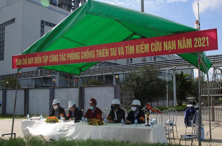 Ban chỉ đạo diễn tập PCTT&TKCN năm 2021