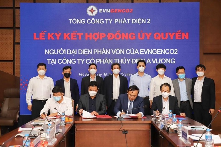 Ki kết tại Công ty CP Thủy điện A Vương