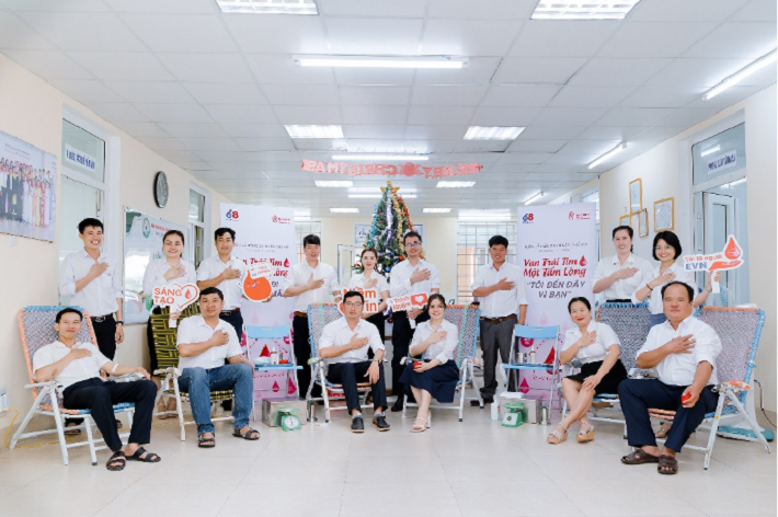 Thủy điện An Khê - KaNak tham gia hiến máu