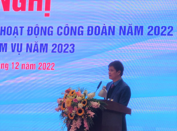 ông Ngọ Duy Hiểu phát biểu tại Hội nghị