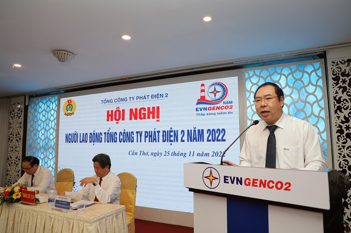 ông Đỗ Đức Hùng phát biểu tại Hội nghị