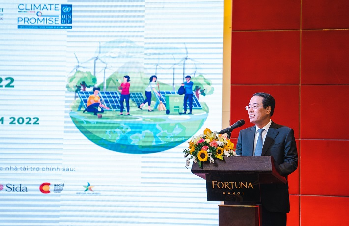 ông Tăng Thế Cường phát biểu tại sự kiện