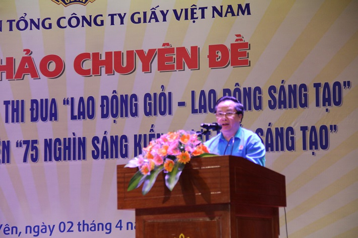ông quách Văn Ngọc phát biểu tại sự kiện