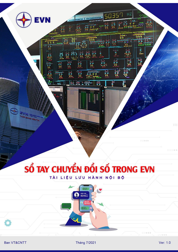sổ tay về chuyển đổi số của EVN