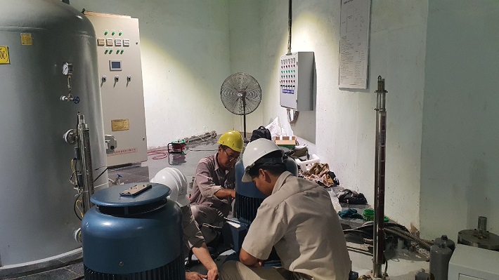 sửa chữa bảo dưỡng thiết bị tại Thủy điện Sông Ba Hạ