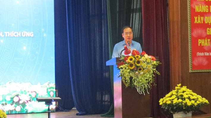 ông Huy phát biểu tại sự kiện
