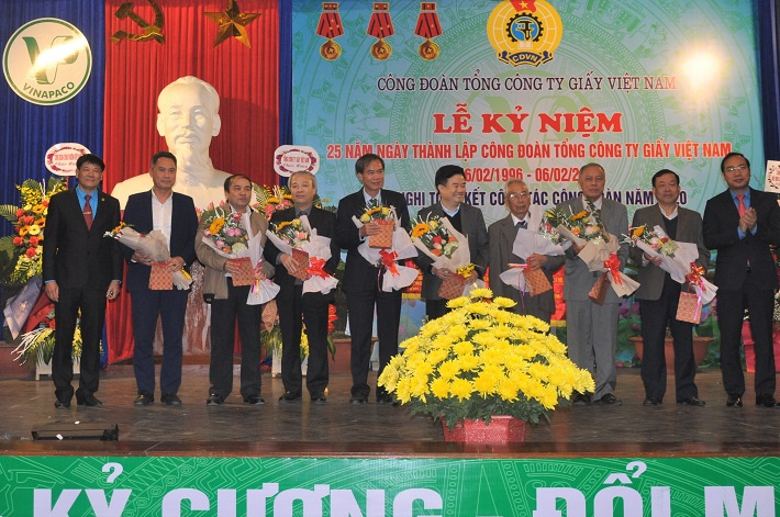 tri ân lãnh đạo VINAPACO và các đơn vị