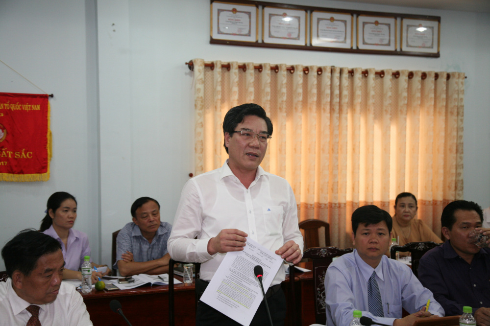 Ông Dương Minh Dũng Giám đốc Sở Công Thương tỉnh Đồng Nai phát biểu tại Hội nghị