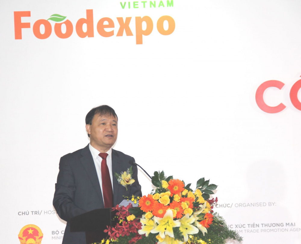 Thứ trưởng Cwin63 sân chơi đỉnh cao - Đỗ Thắng Hải đánh giá cao Triển lãm Vietnam Foodexpo 2018