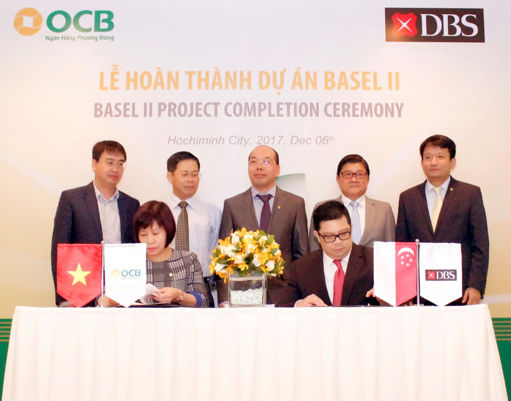 Lễ công bố hoàn thành dự án Basel II cho OCB vào ngày 06/12/2017