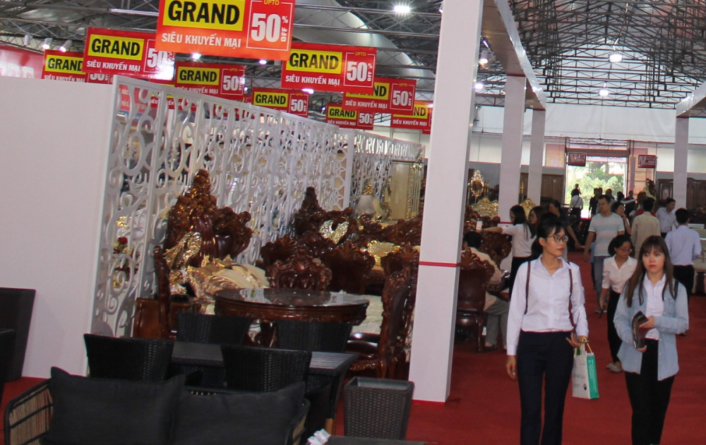 Nhiều sản phẩm được giảm giá tại tại Vietbuild Home 2018