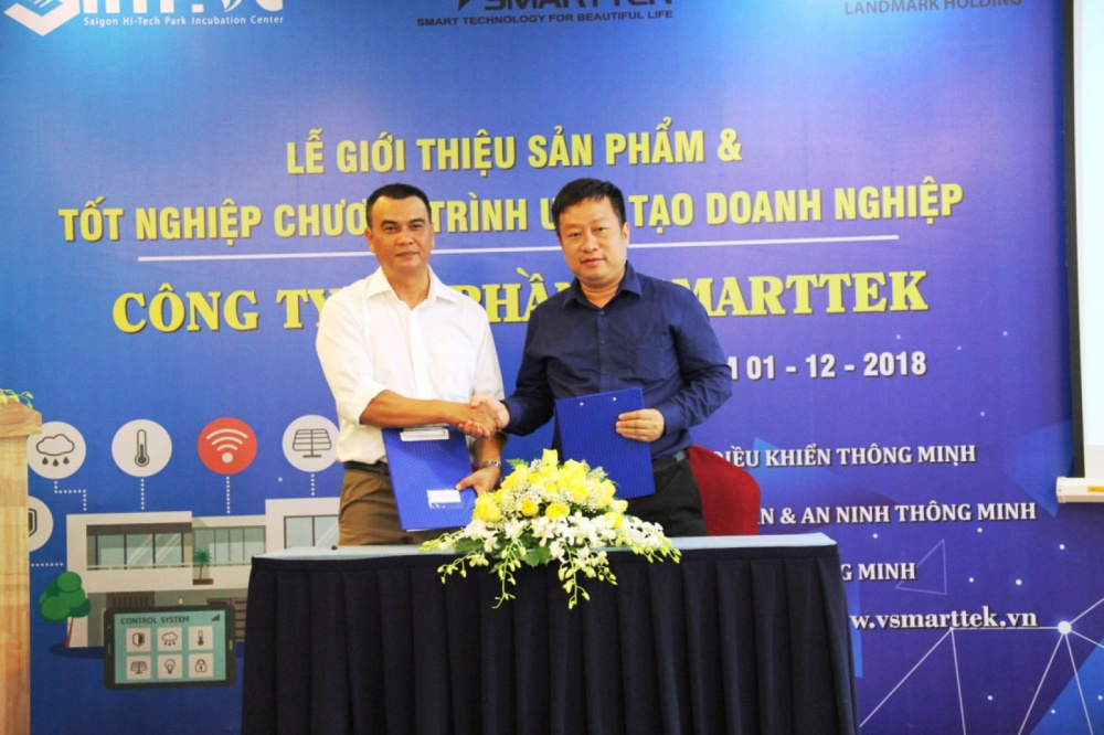 Nhiều công nghệ mới sẽ được Vsmarttek và Landmark Holding ứng dụng trong các tòa nhà thông minh.