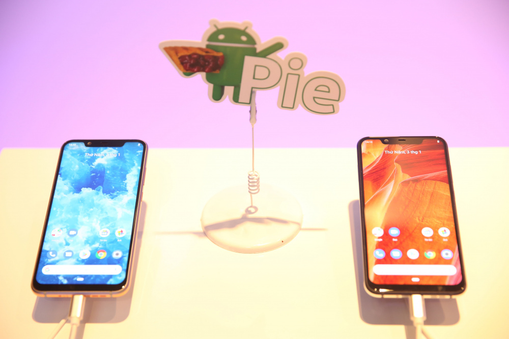 Smartphone Nokia 8.1 có thiết kế màn hình viền siêu mỏng 6.18’’ Full HD+ 