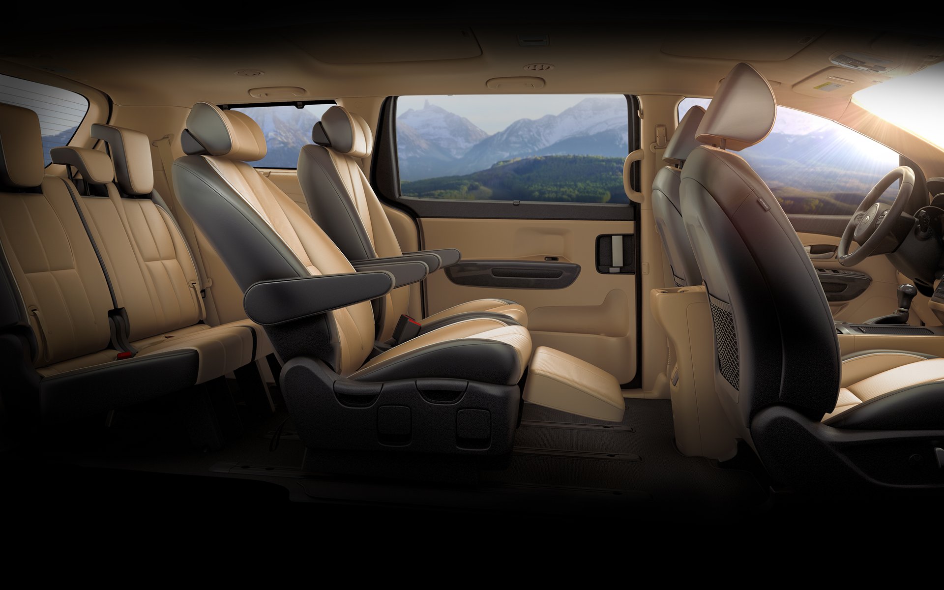 Nội thất KIA Sedona