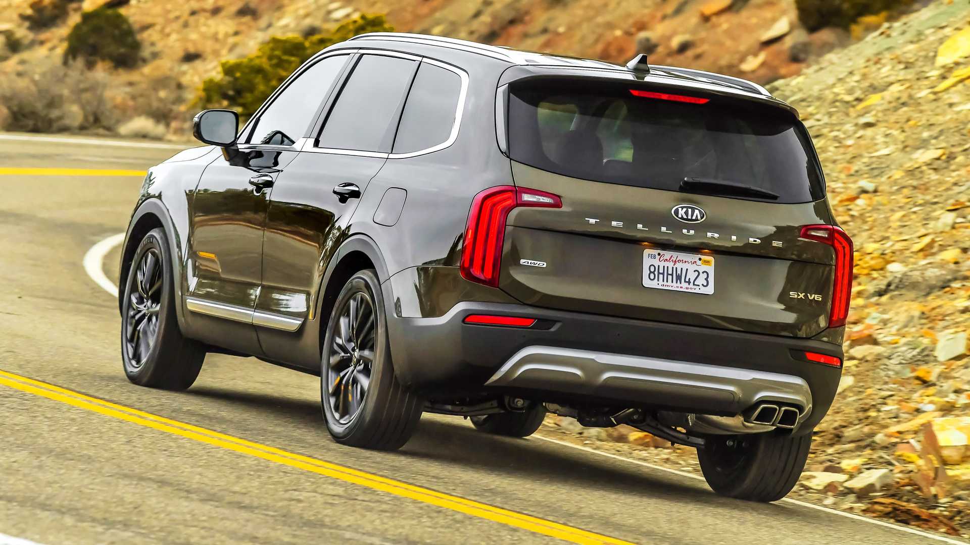 Đuôi xe Kia Telluride