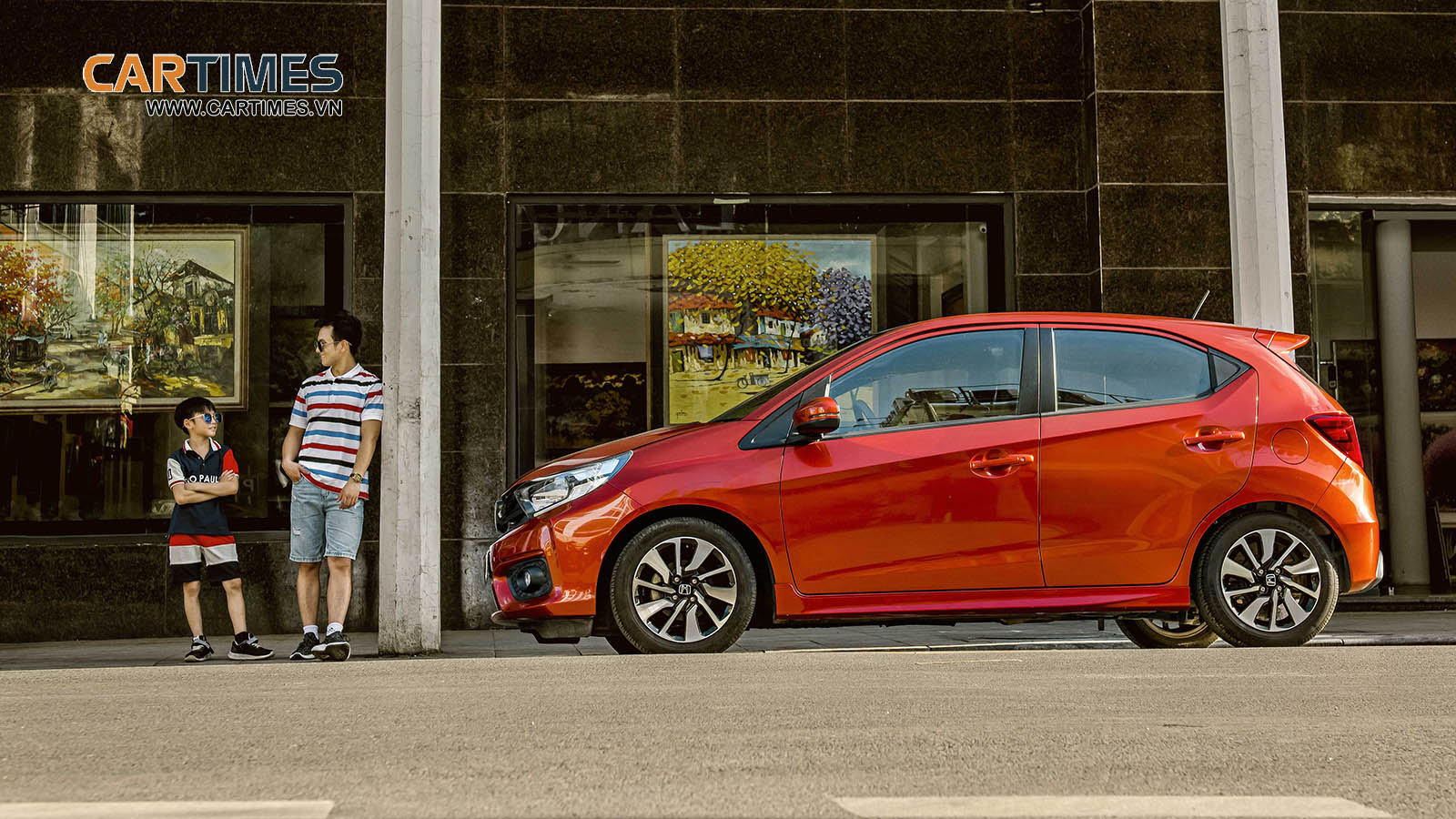 Thân xe Honda Brio