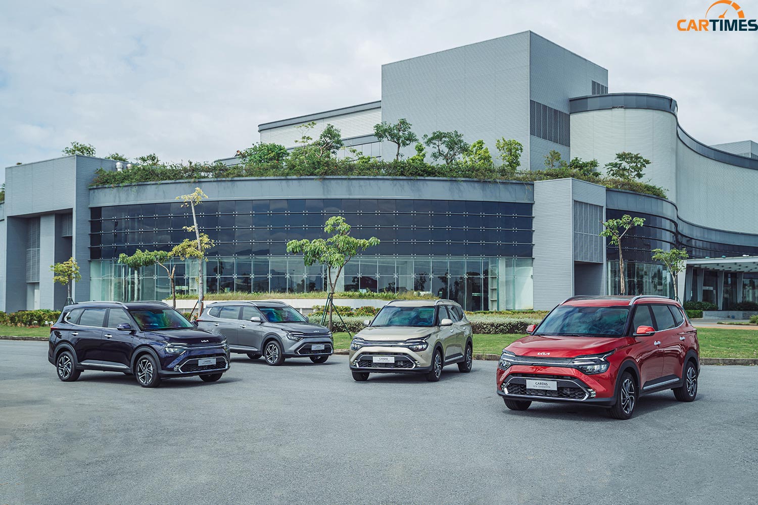 KIA Carens có 8 tùy chọn màu sơn ngoại thất