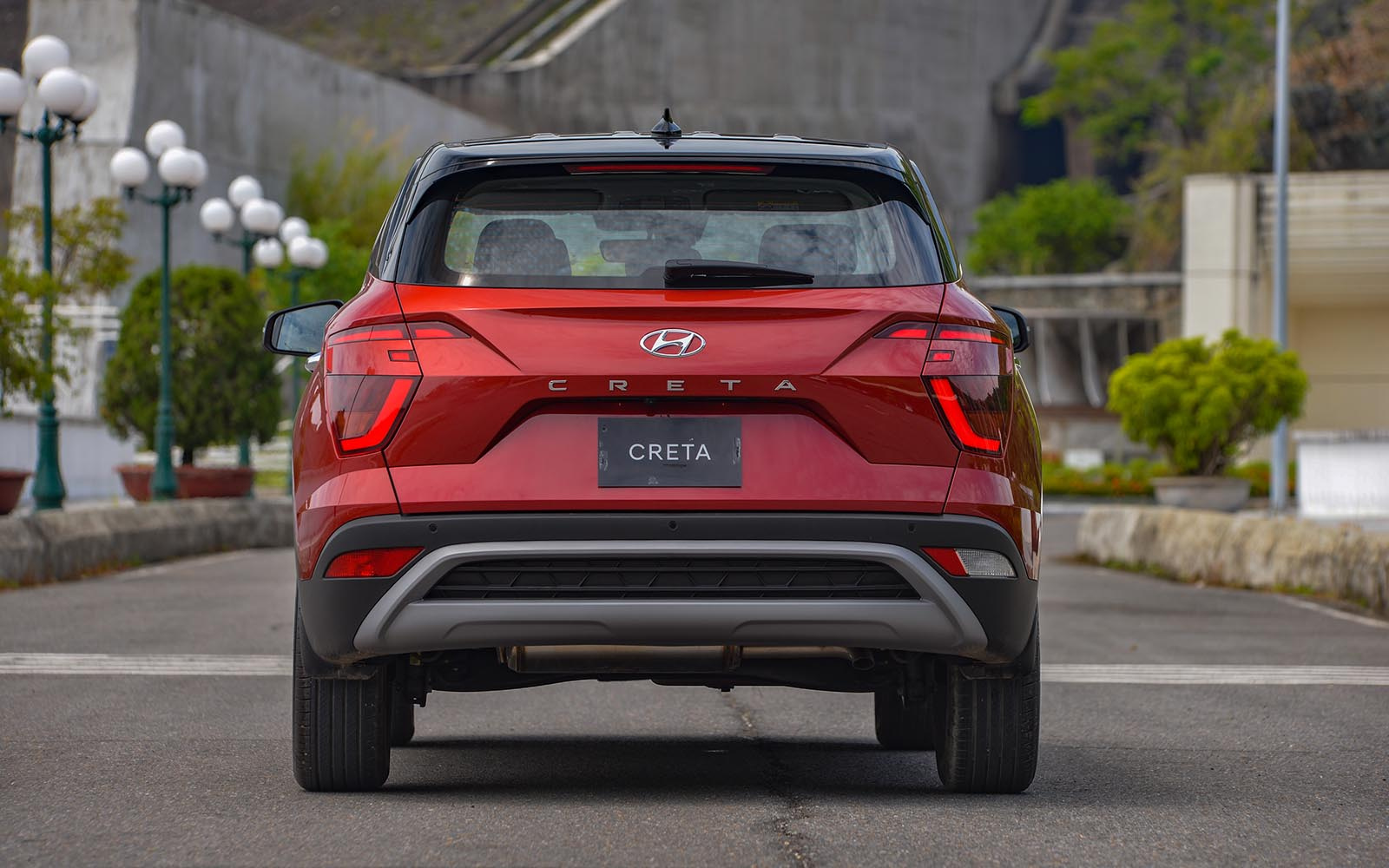 Thiết kế đuôi xe Hyundai Creta 2022