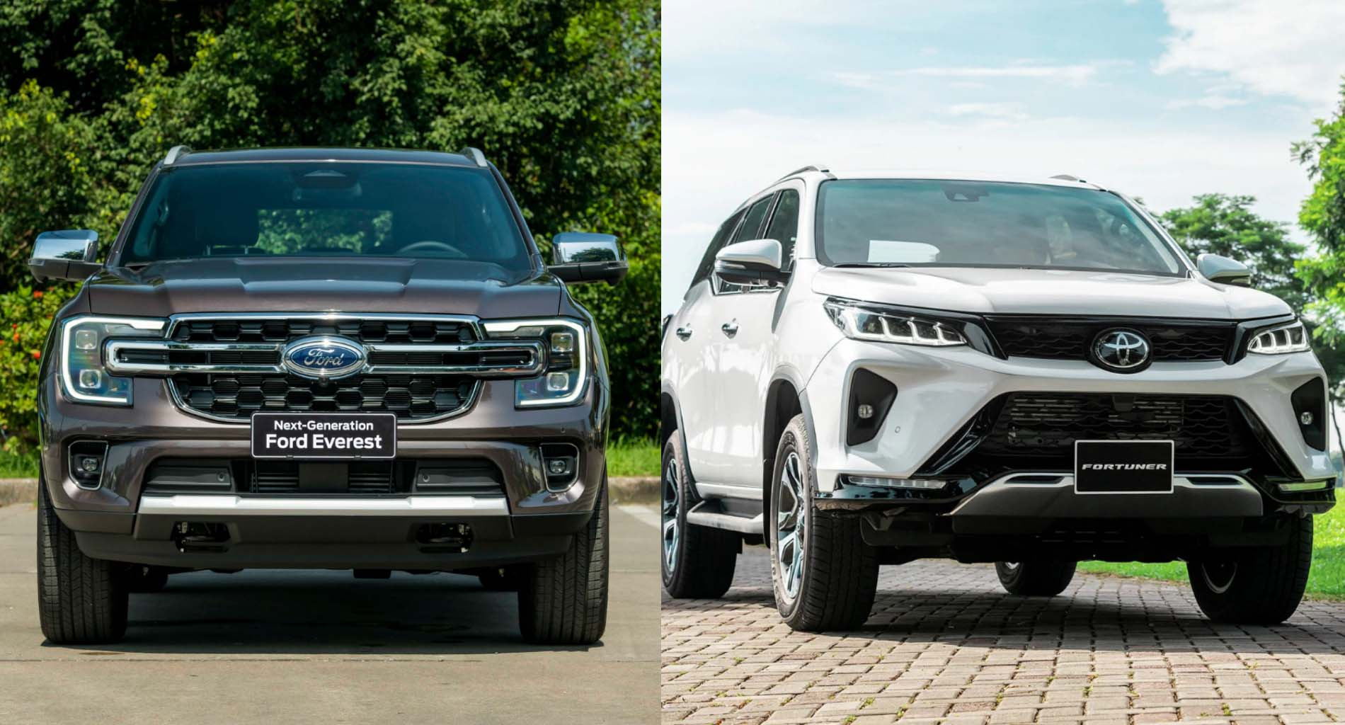 Everest và Fortuner