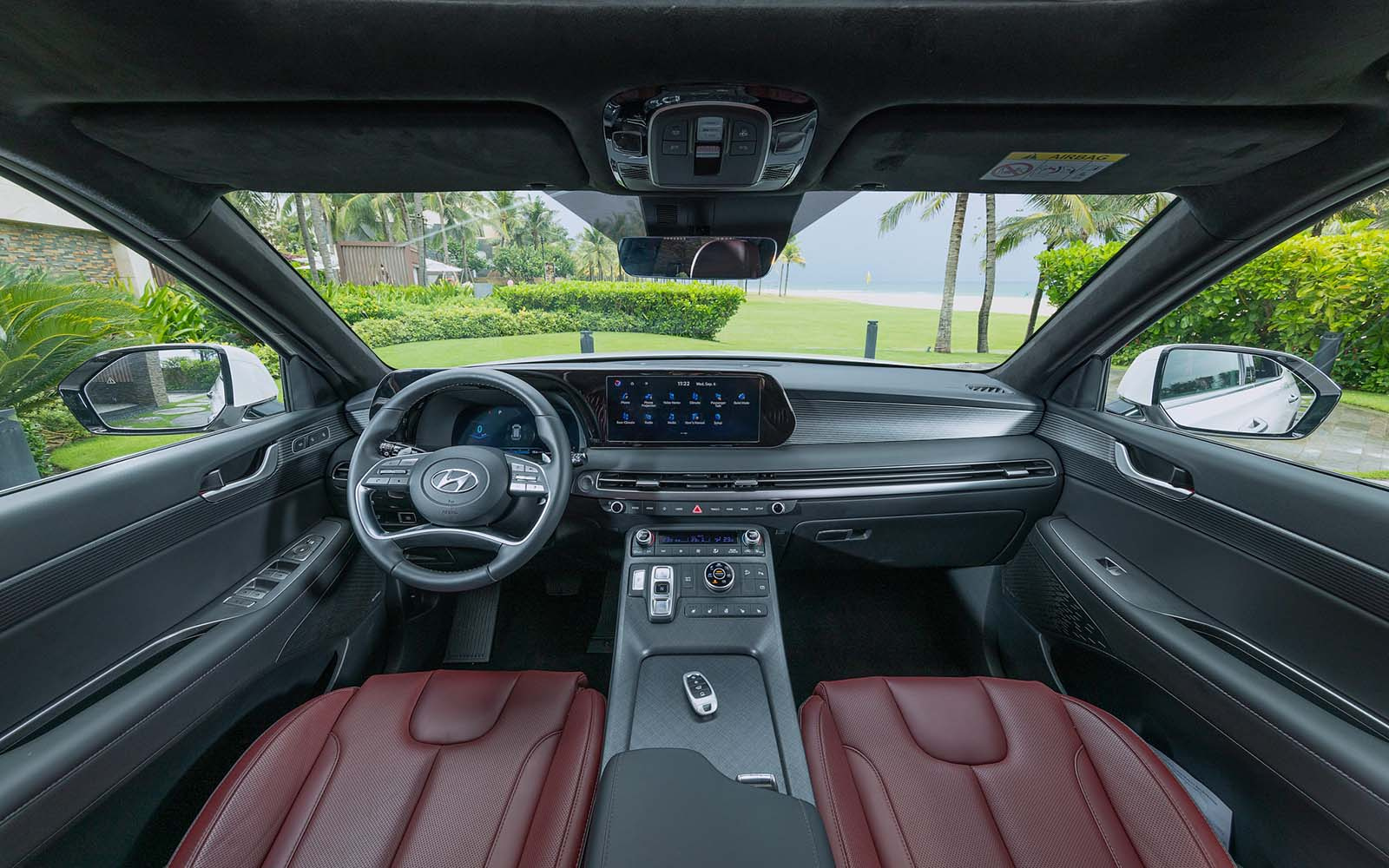 Nội thất xe Hyundai Palisade