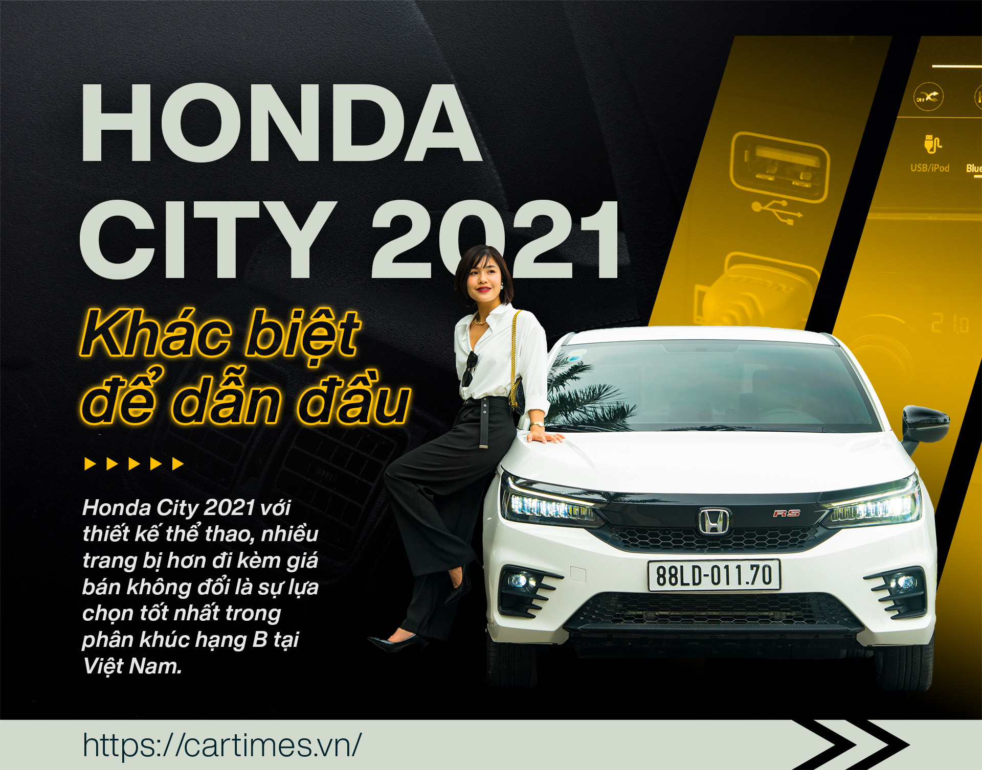 Honda City 2021 gửi lời thách thức tới các đối thủ