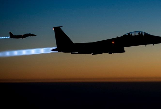 Mỹ gia tăng mật độ các cuộc không kích IS tại Syria