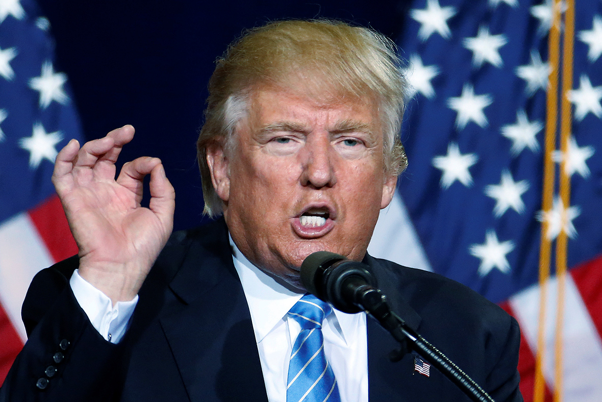 Tổng thống Mỹ Donald Trump d