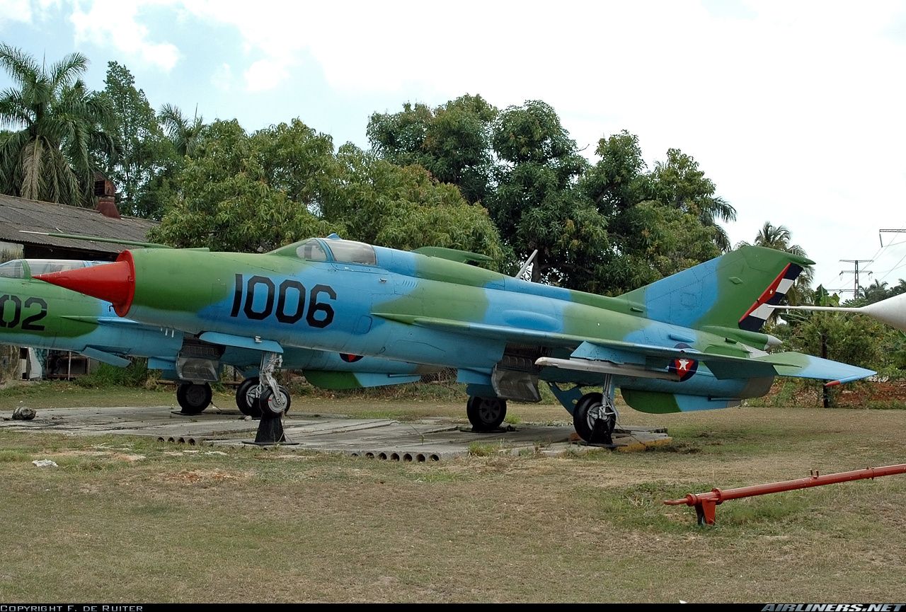 Mig 21 cua cuba
